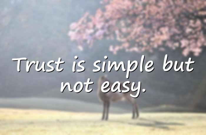 trust message - 11