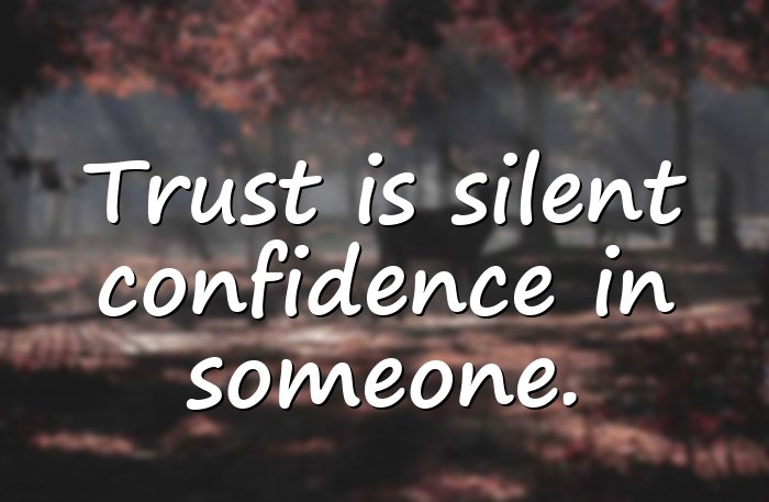 trust message - 6