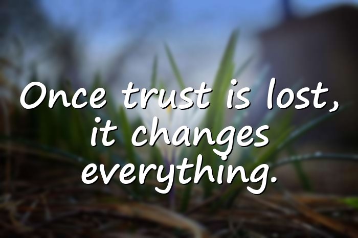 trust quotes - 1