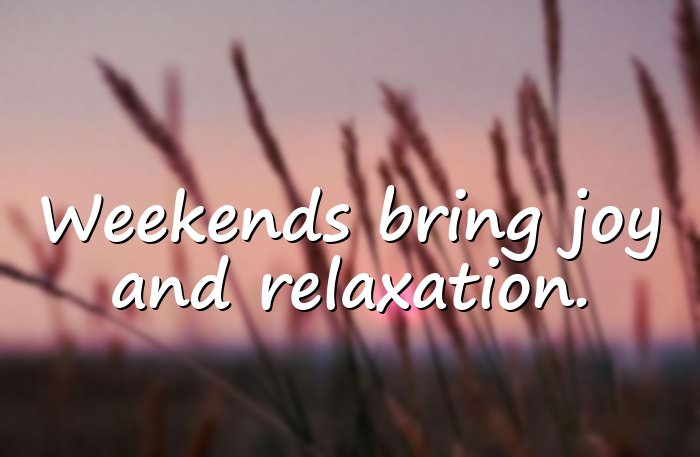 weekend quotes - 16