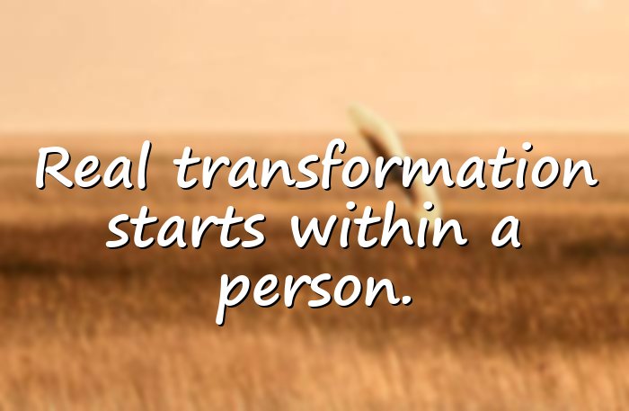 When People Change: Deep Life Quotes - 21