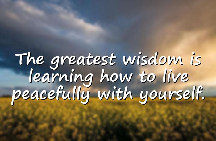 wisdom quotes about life - 1