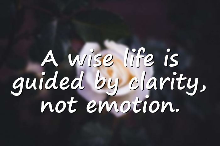wise words - 1
