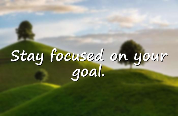 words of encouragement - 1